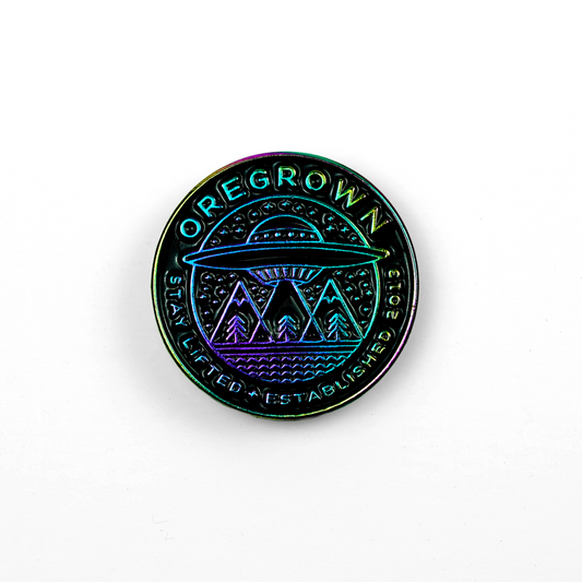 Hat Pin | Iridescent UFO