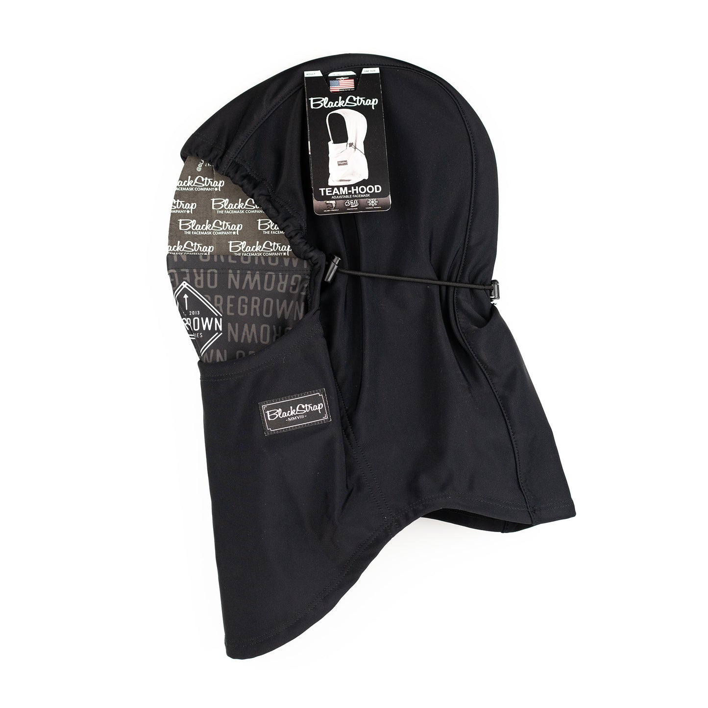 Oregrown x Blackstrap hood | Black