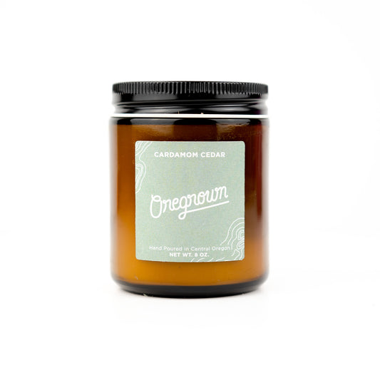 Oregrown 8oz Candle | Cardamom Cedar