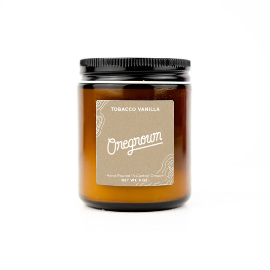 Oregrown 8oz Candle | Tobacco Vanilla