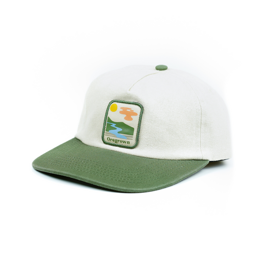 Painters Patch hat | Canvas and Green