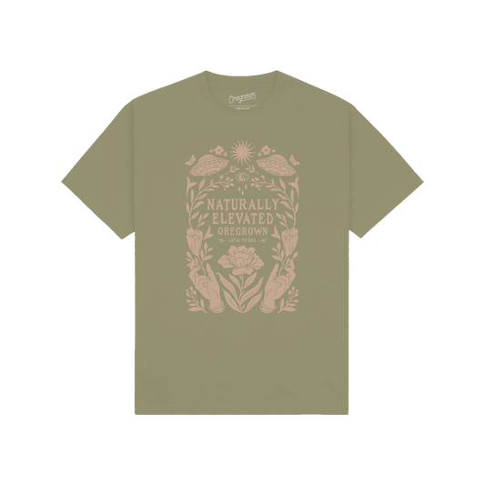 Womens Elevated Tee | Olive