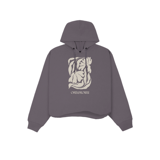 Womens Iris Crop Hood | Storm